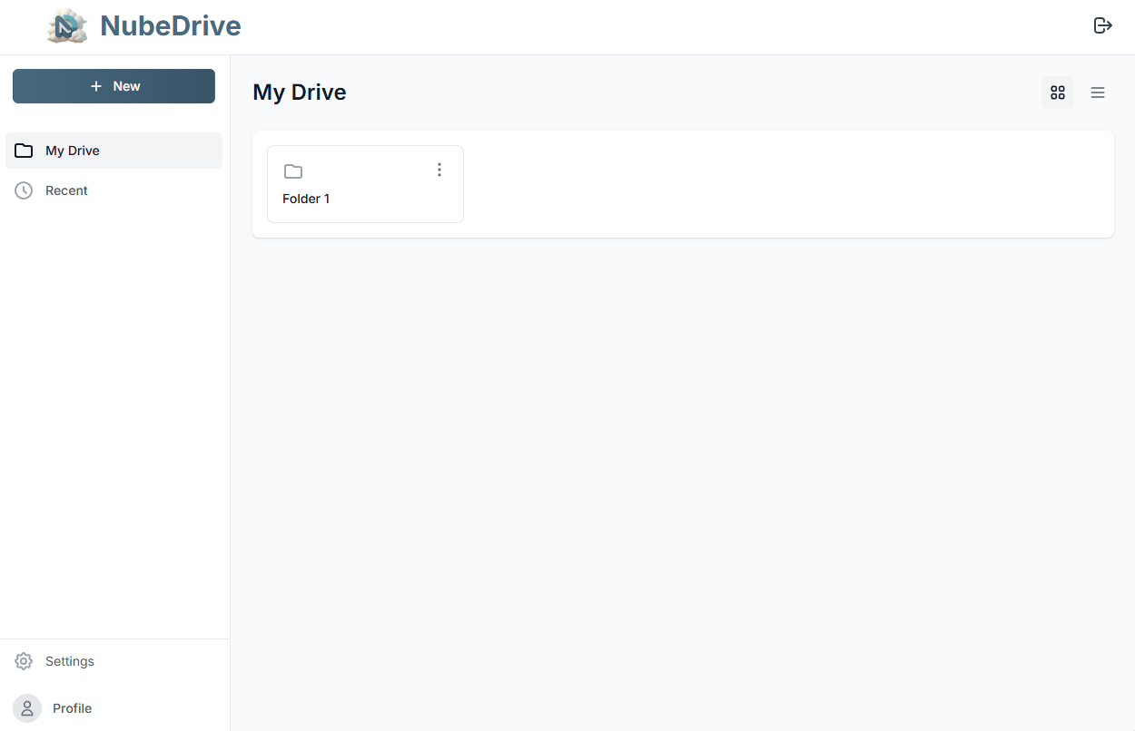 NubeDrive Interface